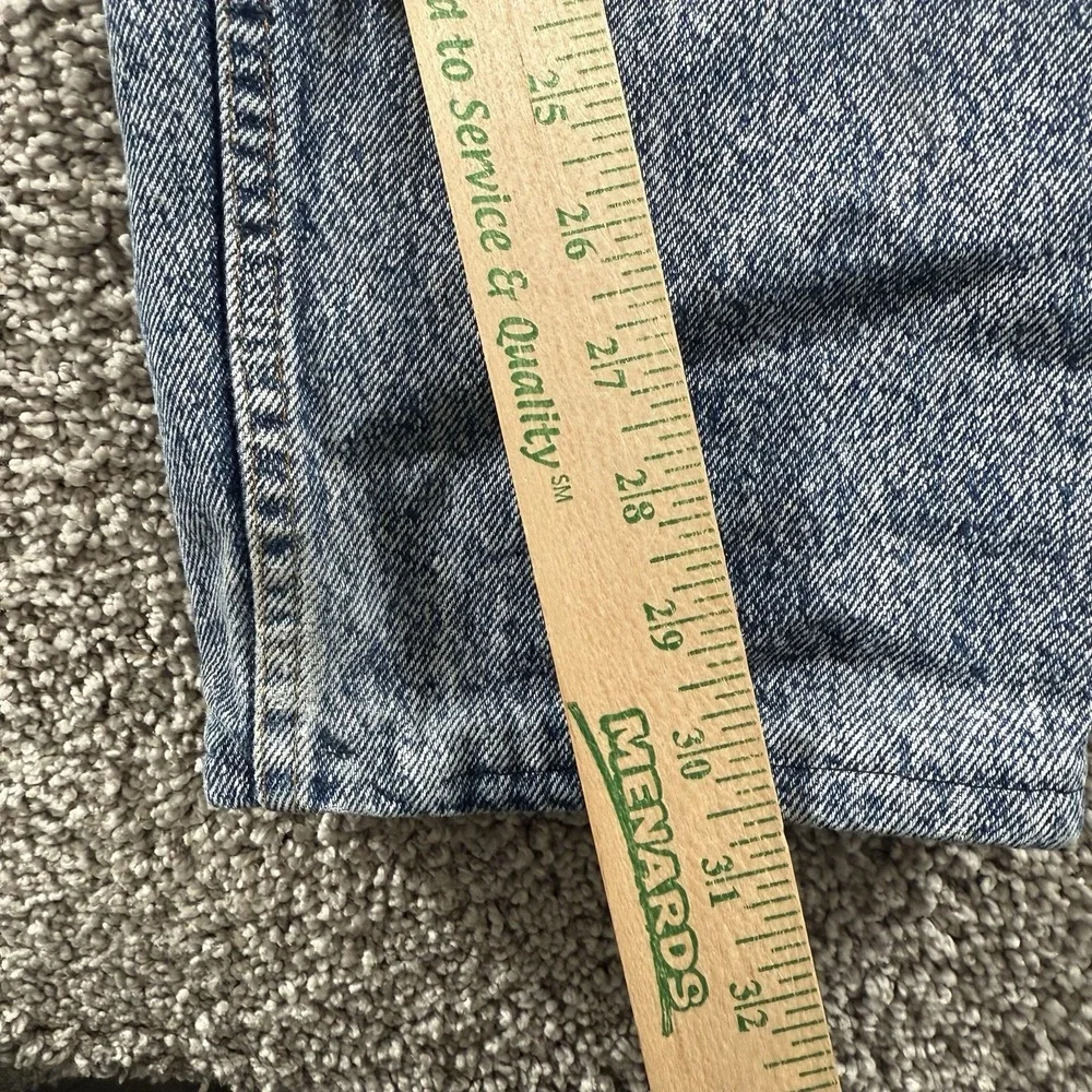 Vintage Levis Jeans Mens 36x32 (Fits 34x31)‎ Blue Acid Denim 505 90s Made in USA